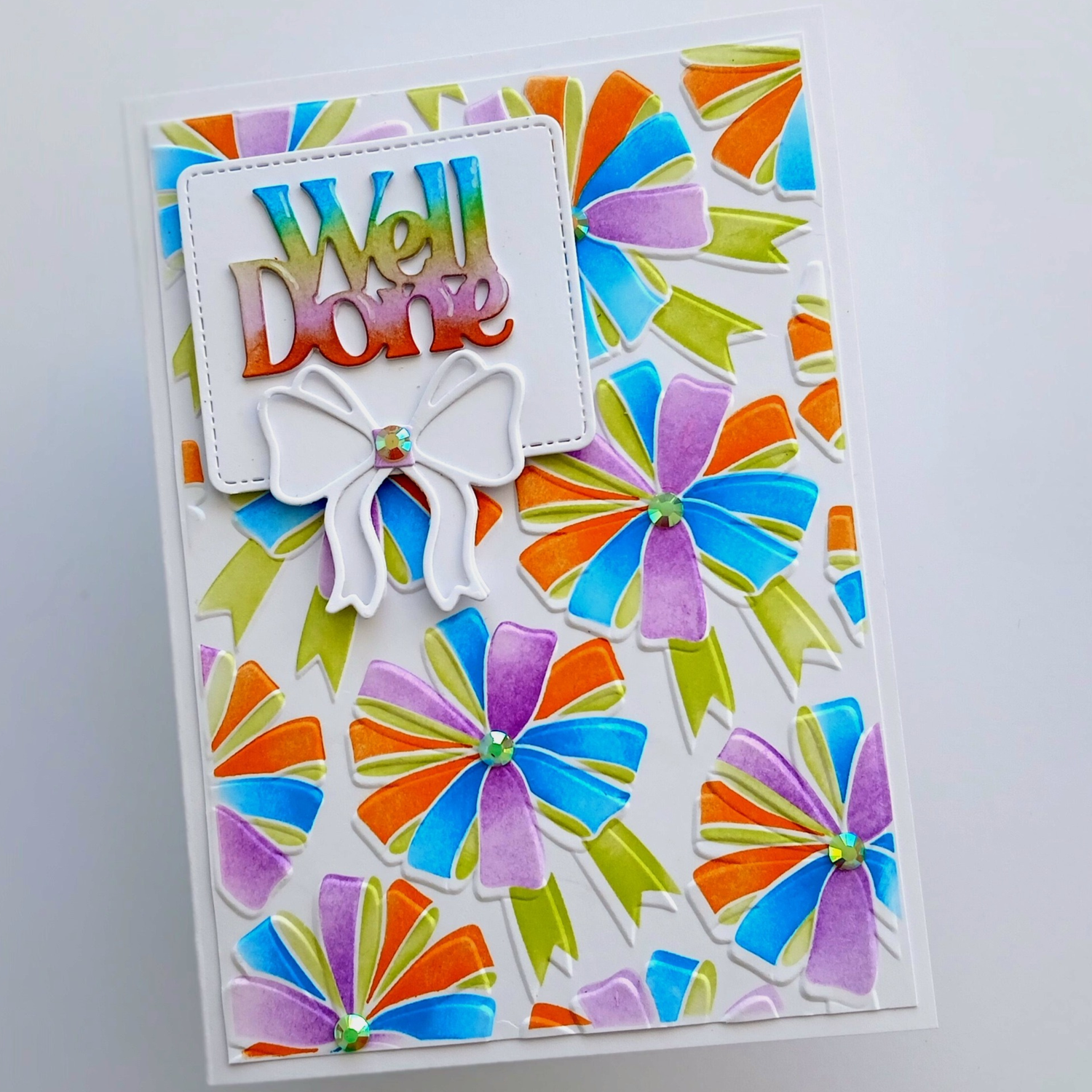 Lisa Horton Crafts Wrapping Up Layering Stencils