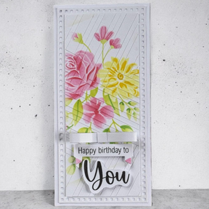 Lisa Horton Crafts Paper Strips Dies