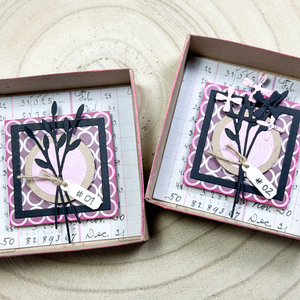 Paula Creates for Lisa Horton Crafts Thrifty Box and Elements Die Set Bundle