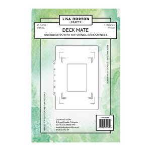 Lisa Horton Crafts Deck Mate Stencil Mask - Coordinates with the Stencil Deck