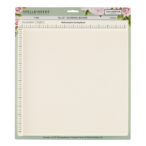 Lisa Horton Crafts X Spellbinders 12" x 12" Scoreboard