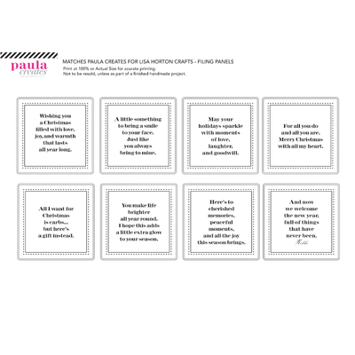 Paula Creates Companion Free Download - Filing Box and Slimline Box