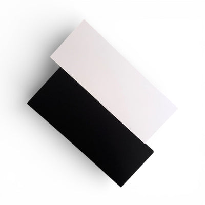 Lisa Horton Crafts Pack of 100 True Black and Super Smooth White A2 Tentfold 'ish' Cardstock