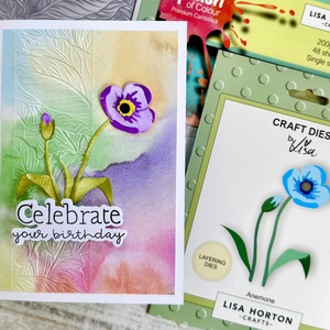 Lisa Horton Crafts Layering Dies - Anemone