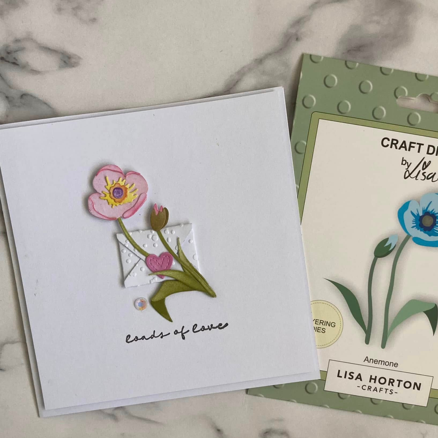 Lisa Horton Crafts Layering Dies - Anemone