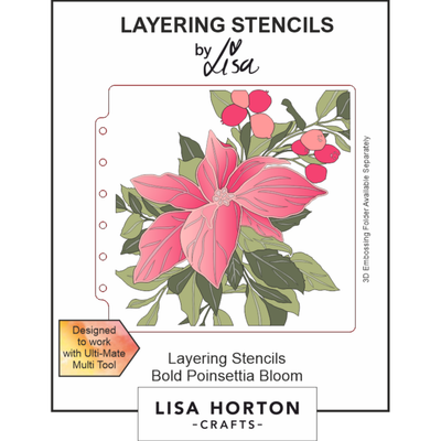 Lisa Horton Crafts Bold Poinsettia Bloom 6