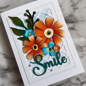 Lisa Horton Crafts Bouquets & Smiles Die Set