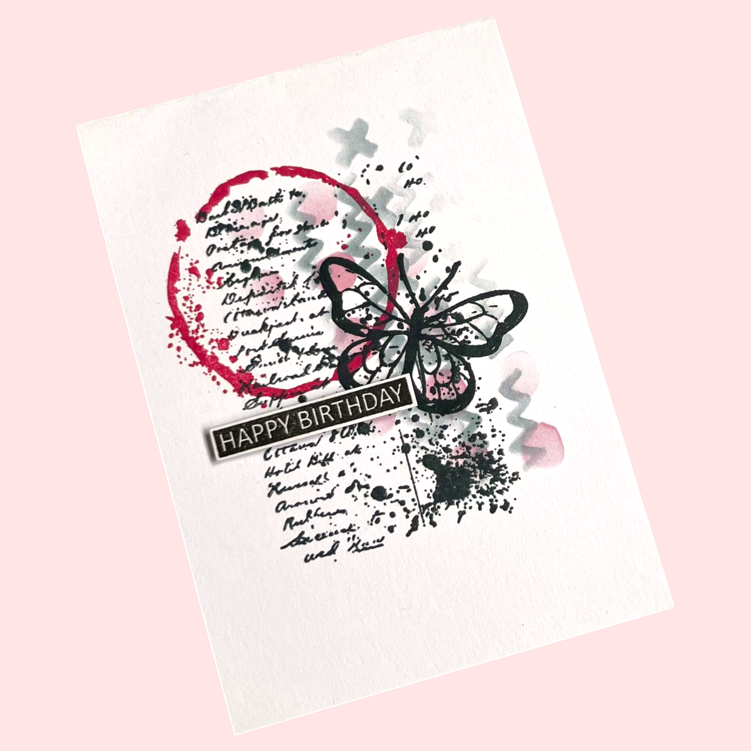 Muse & Maker Broken Balance A6 Clear Stamp Set