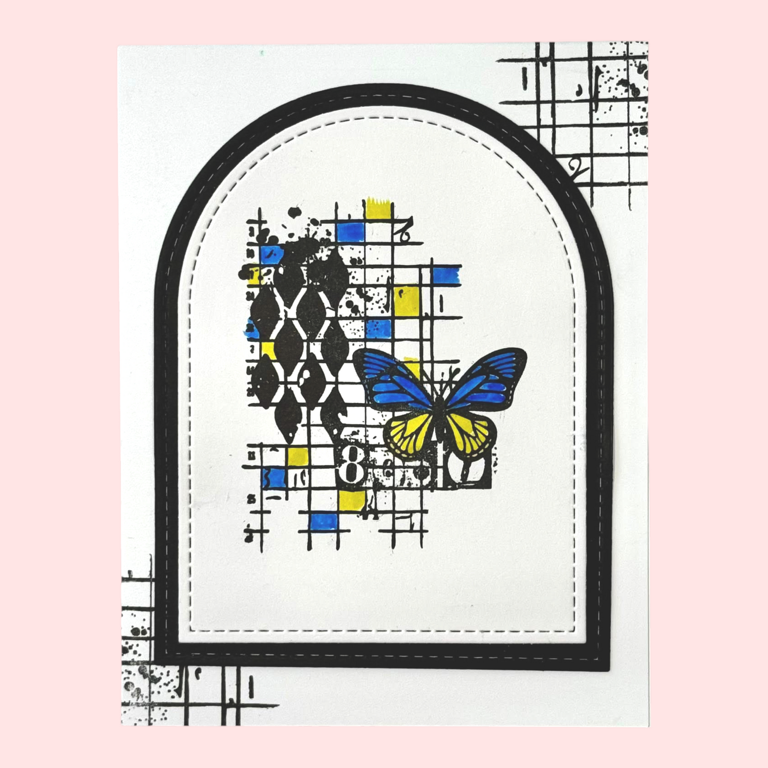 Muse & Maker Broken Balance A6 Clear Stamp Set