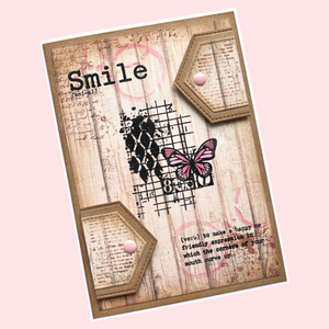 Muse & Maker Broken Balance A6 Clear Stamp Set