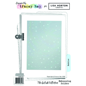 Tracey Hey Bubbles 5" x 7" Embossing Folder
