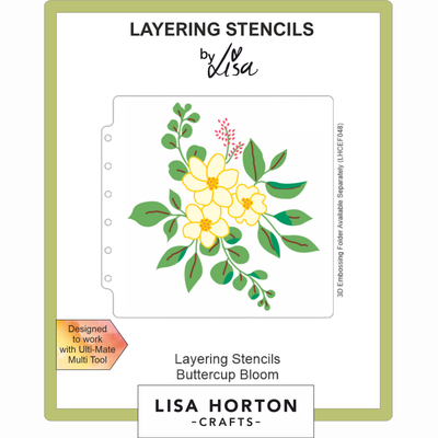 Lisa Horton Crafts Buttercup Bloom 6