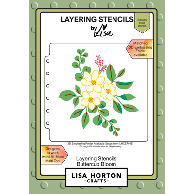Lisa Horton Crafts Buttercup Bloom 6