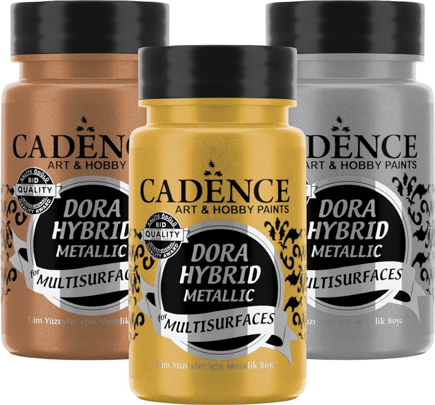 Classic Metals – Cadence Dora Hybrid Metallic Paint for Multi-Surfaces – 90ml