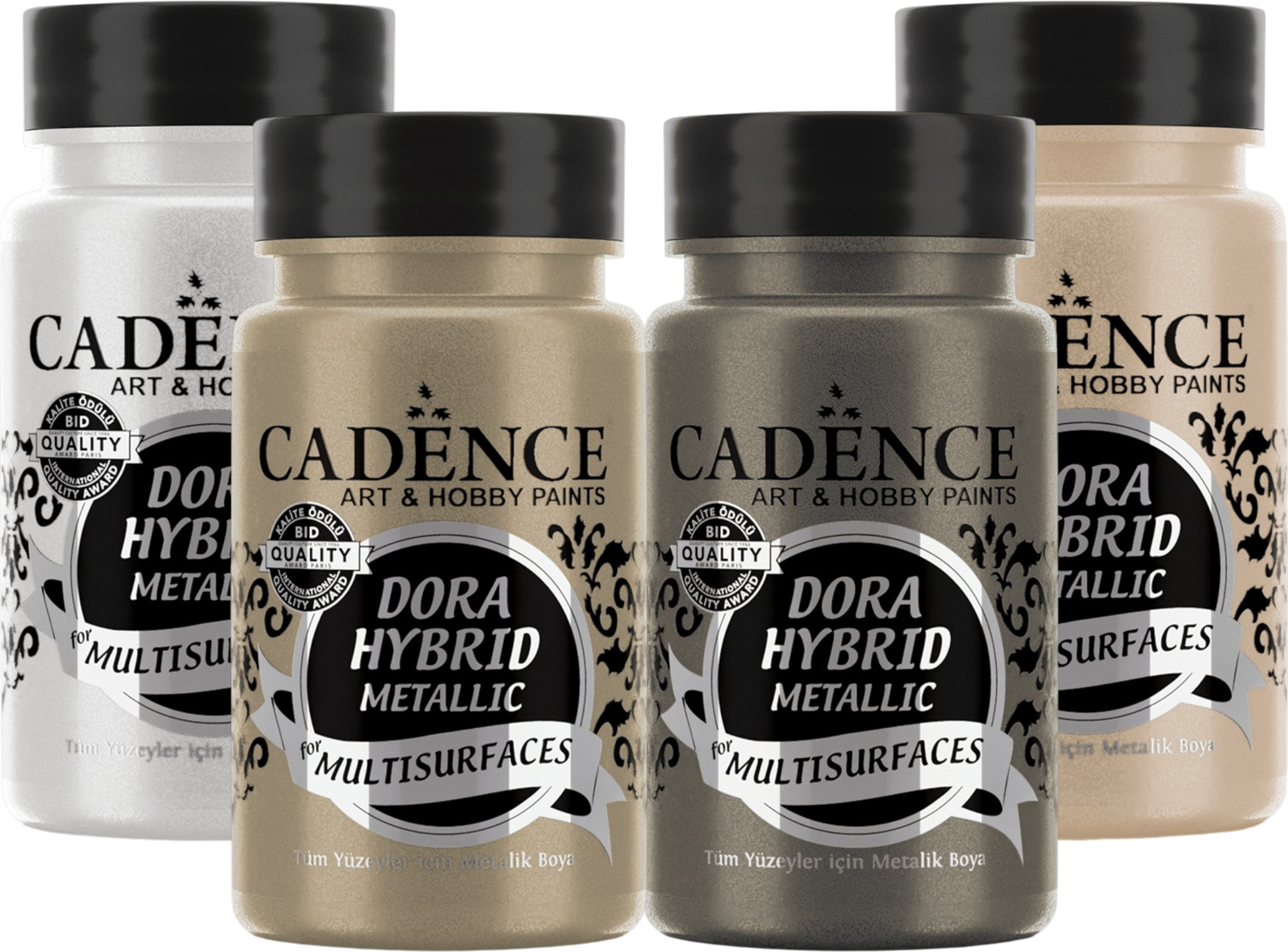 Modern Metals – Cadence Dora Hybrid Metallic Paint for Multi-Surfaces – 90ml