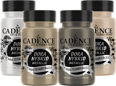 Modern Metals – Cadence Dora Hybrid Metallic Paint for Multi-Surfaces – 90ml