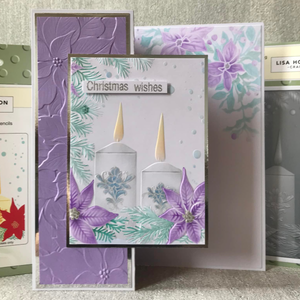 Lisa Horton Crafts Candles A6 Layering Stencils