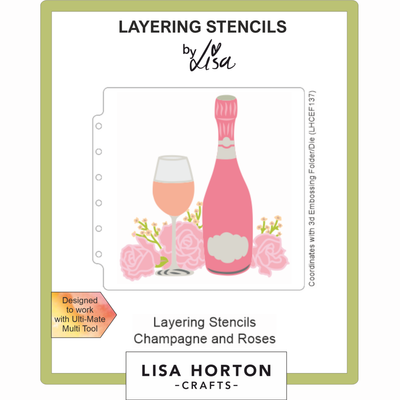 Lisa Horton Crafts Champagne & Roses 6