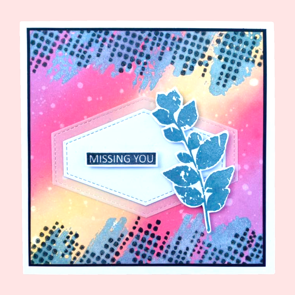 Muse & Maker Chaotic Ink A6 Clear Stamp Set