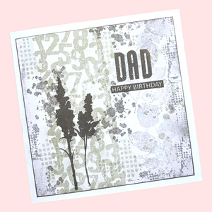 Muse & Maker Chaotic Ink A6 Clear Stamp Set