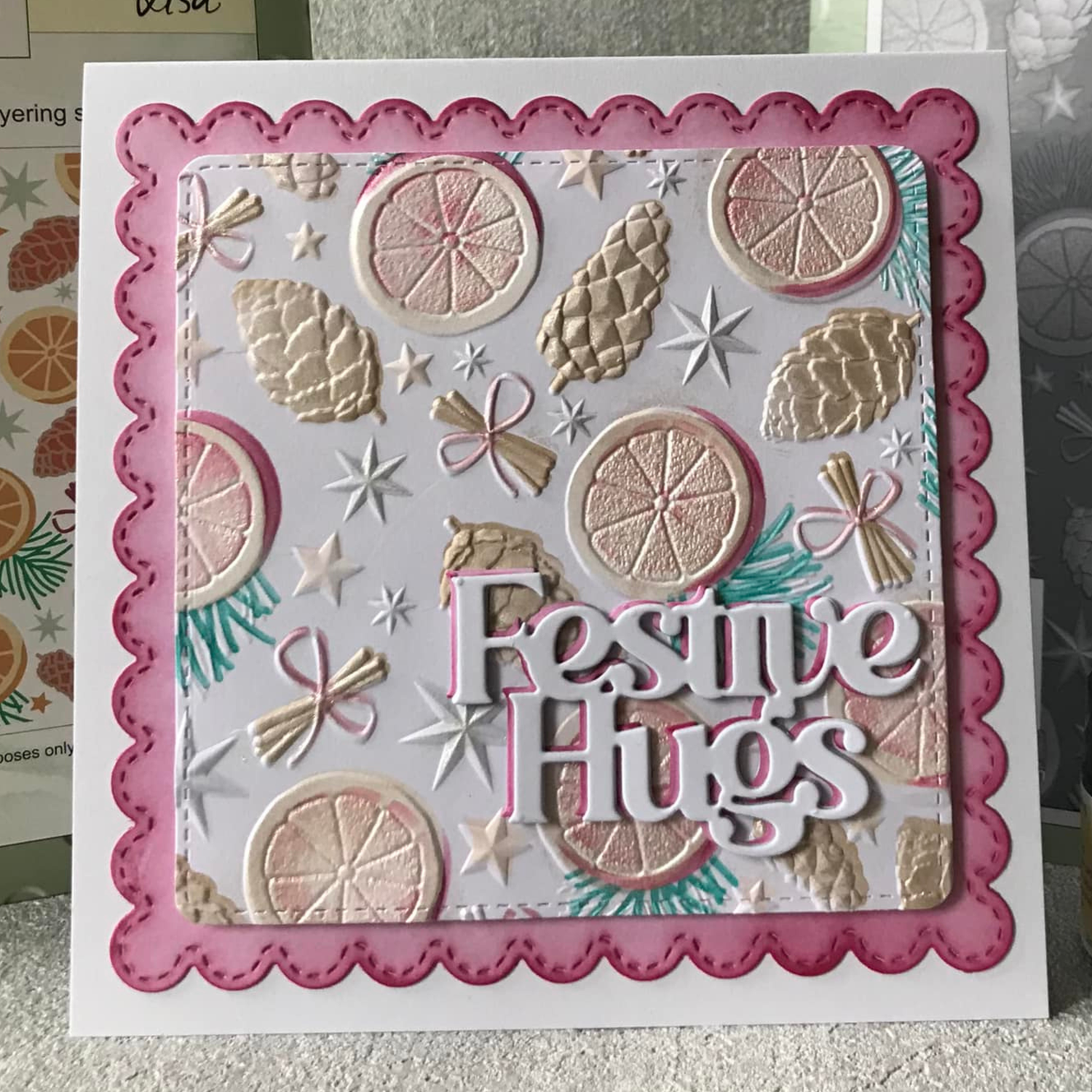 Lisa Horton Crafts Cinnamon Sticks and Oranges 5