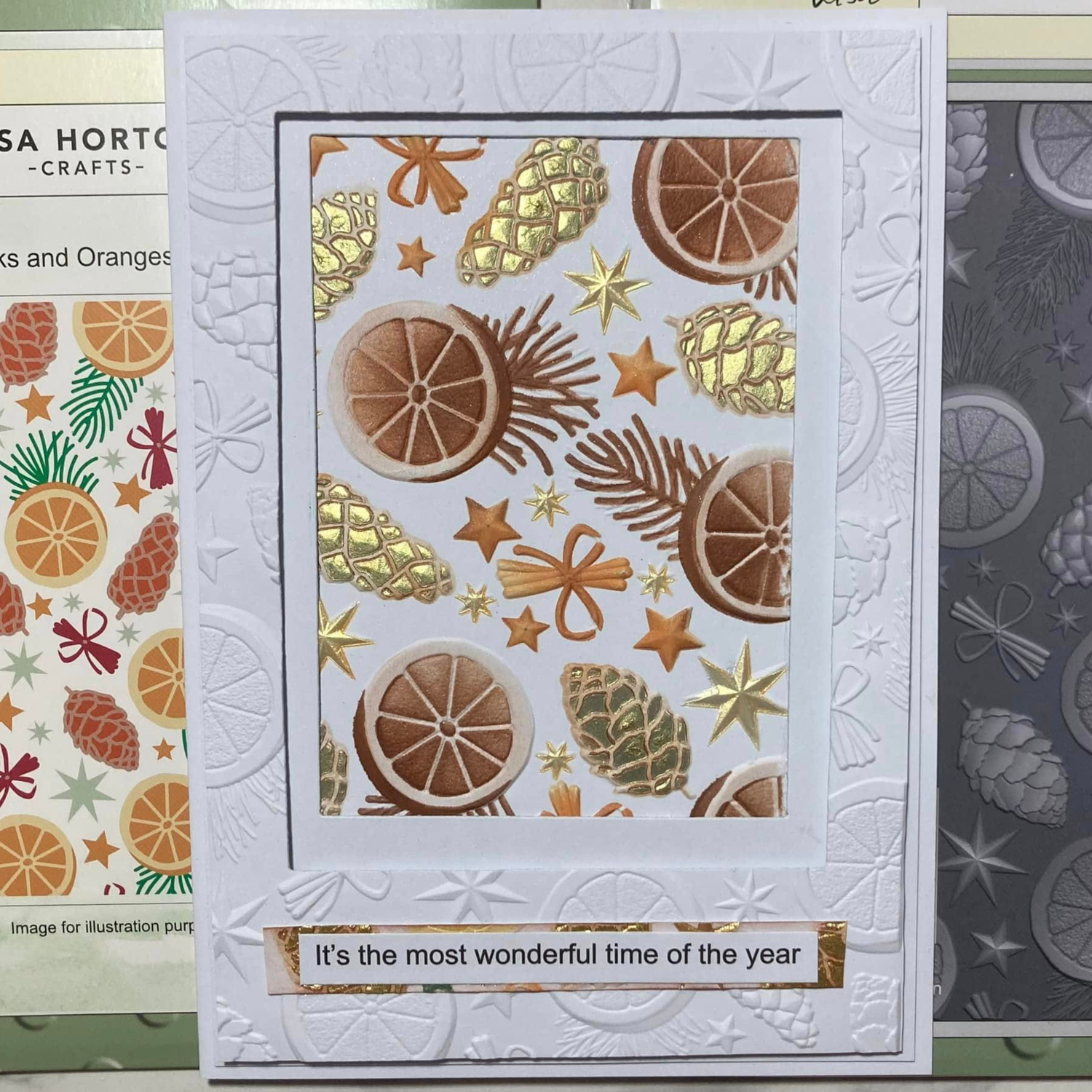 Lisa Horton Crafts Cinnamon Sticks and Oranges 5