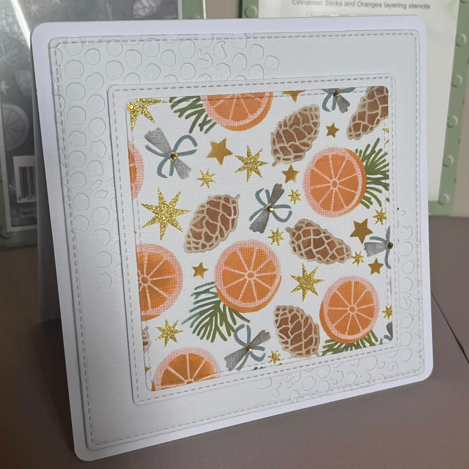 Lisa Horton Crafts Cinnamon Sticks and Oranges 5