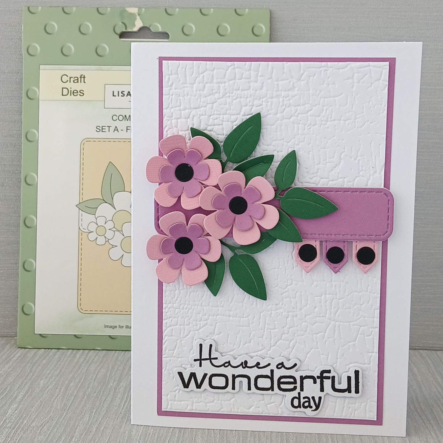 Lisa Horton Crafts Composition Layout Dies - Set A (Flowers and Leaves)