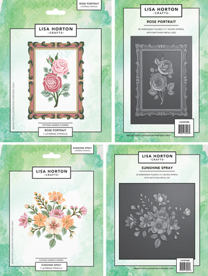 Sunshine Spray & Rose Portrait Bundle | Cottage Garden