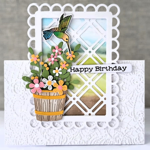 Spellbinders x Lisa Horton Crafts Decorative Lattice Dies