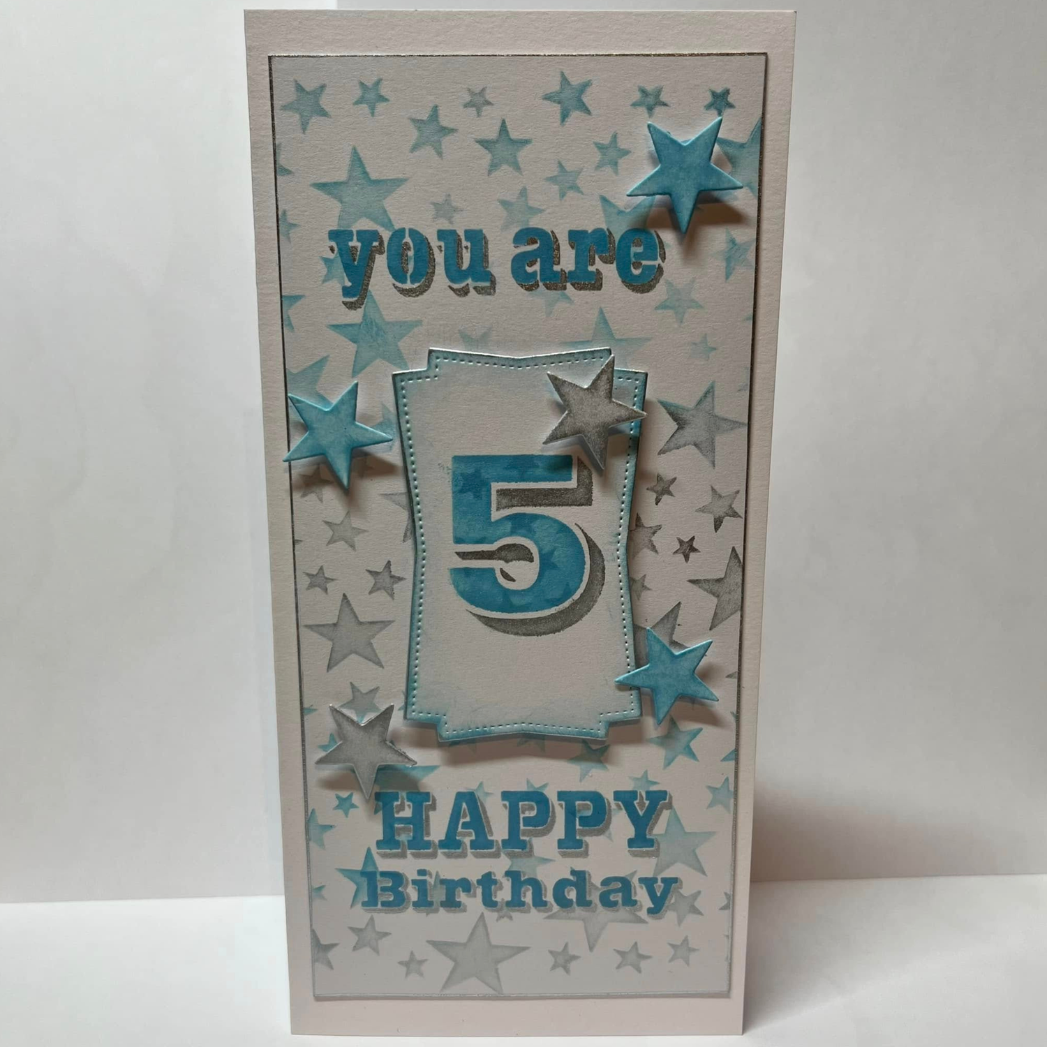 Lisa Horton Crafts Drop Shadow Sentiments Stencils - Numbers