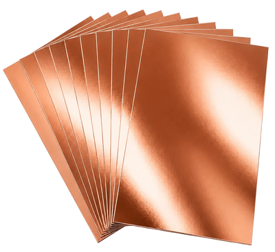 Metallic Foil Card - Copper