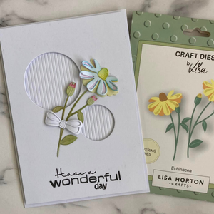 Lisa Horton Crafts Layering Dies - Echinacea