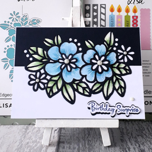 Edgecutz - Bold Florals Die