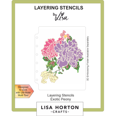Lisa Horton Crafts Exotic Peony 5