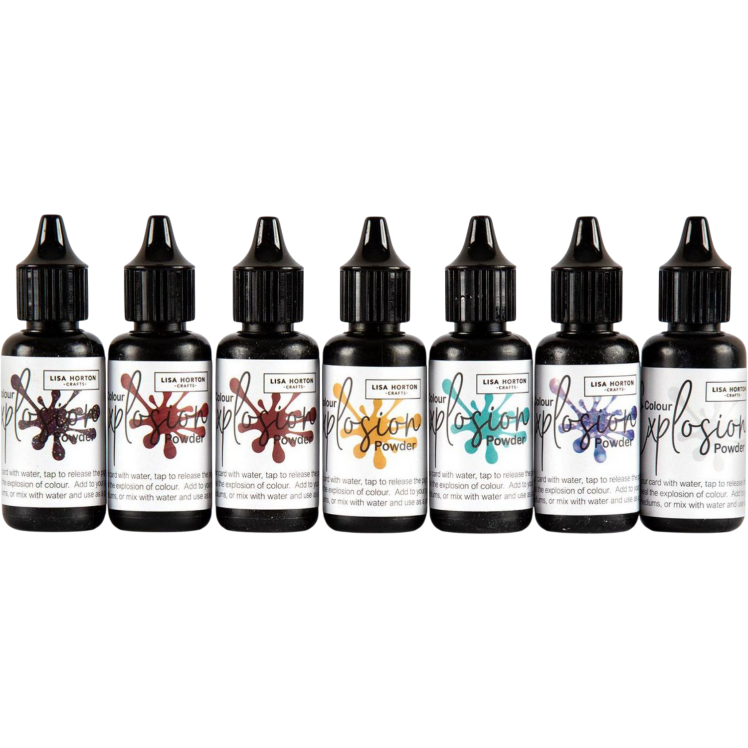 Colour Explosion Powders Set 2 - 7 x 18ml