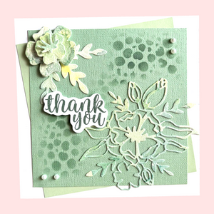 Floral Wishes Main Die Set