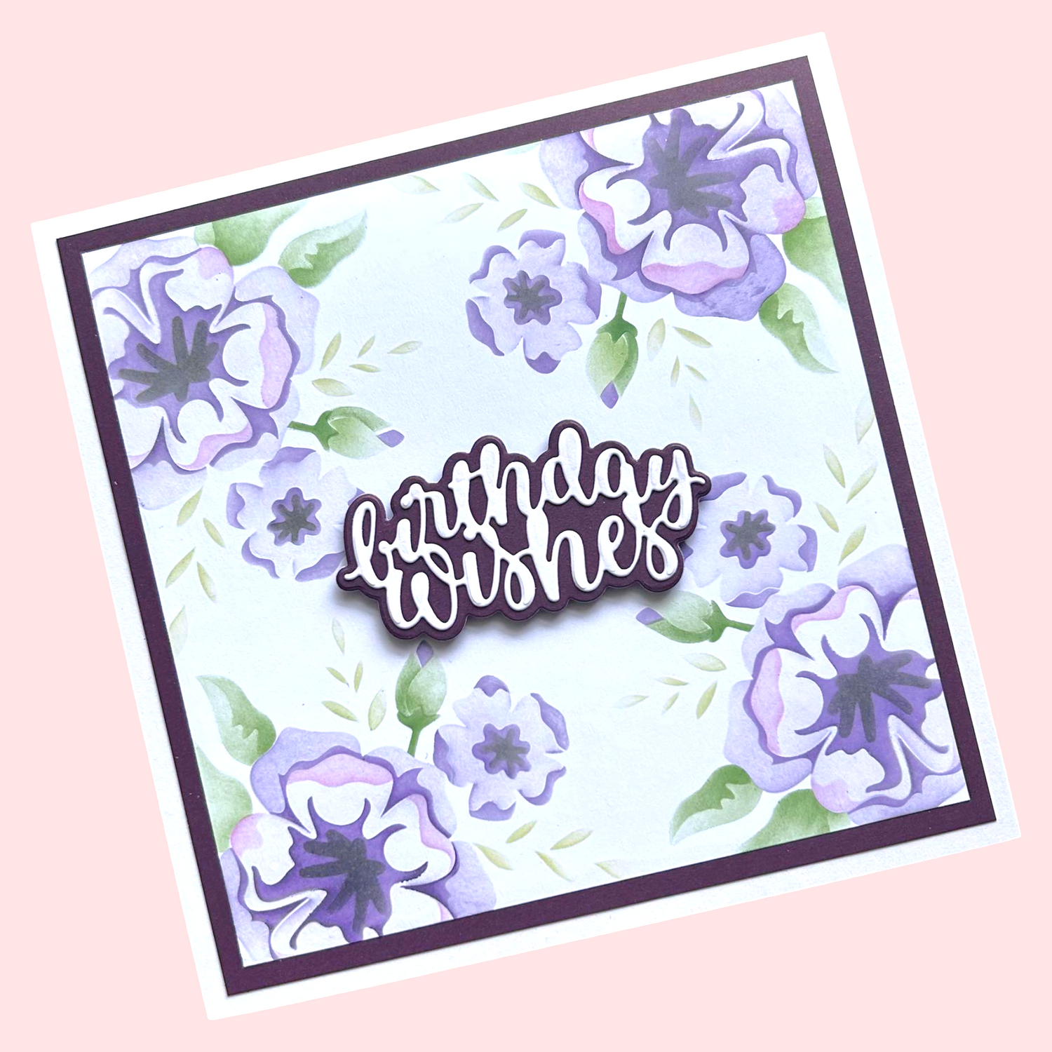 Floral Wishes Main Die Set