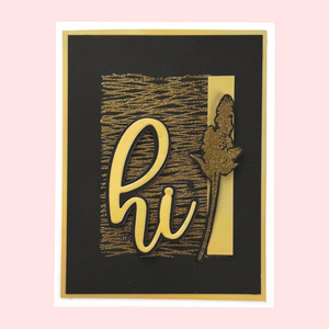 Muse & Maker Fragmented Fibres A6 Clear Stamp Set