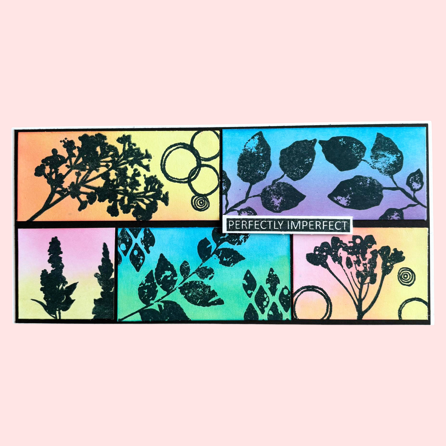 Muse & Maker Texture Spills DL Clear Stamp Set