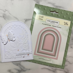 Lisa Horton Crafts Fundamentals Die Set - Nested Arches (7 Dies)