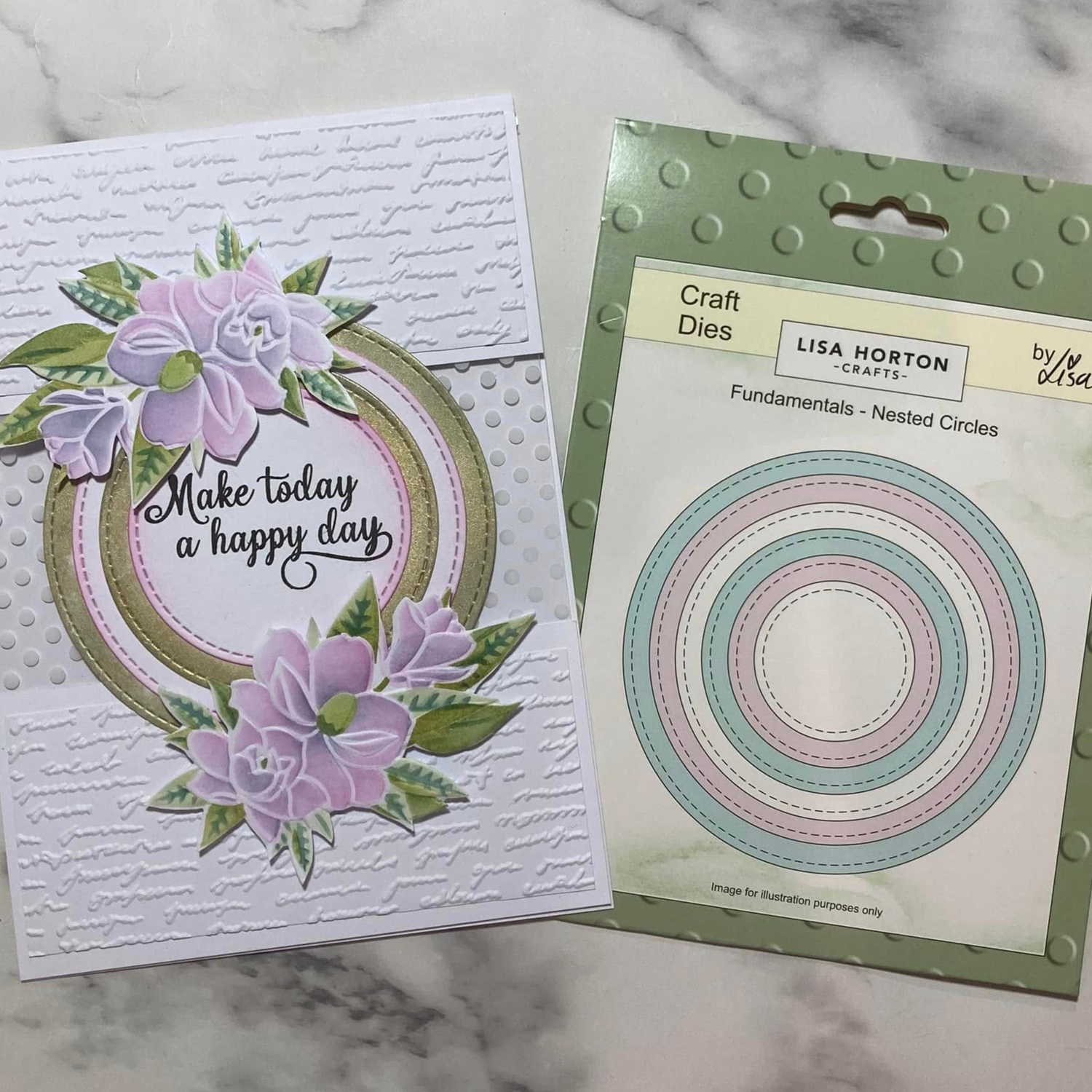 Lisa Horton Crafts Fundamentals Die Set - Nested Circles (6 Dies)