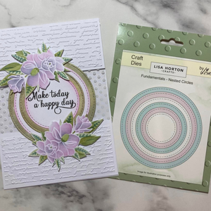 Lisa Horton Crafts Fundamentals Die Set - Nested Circles (6 Dies)