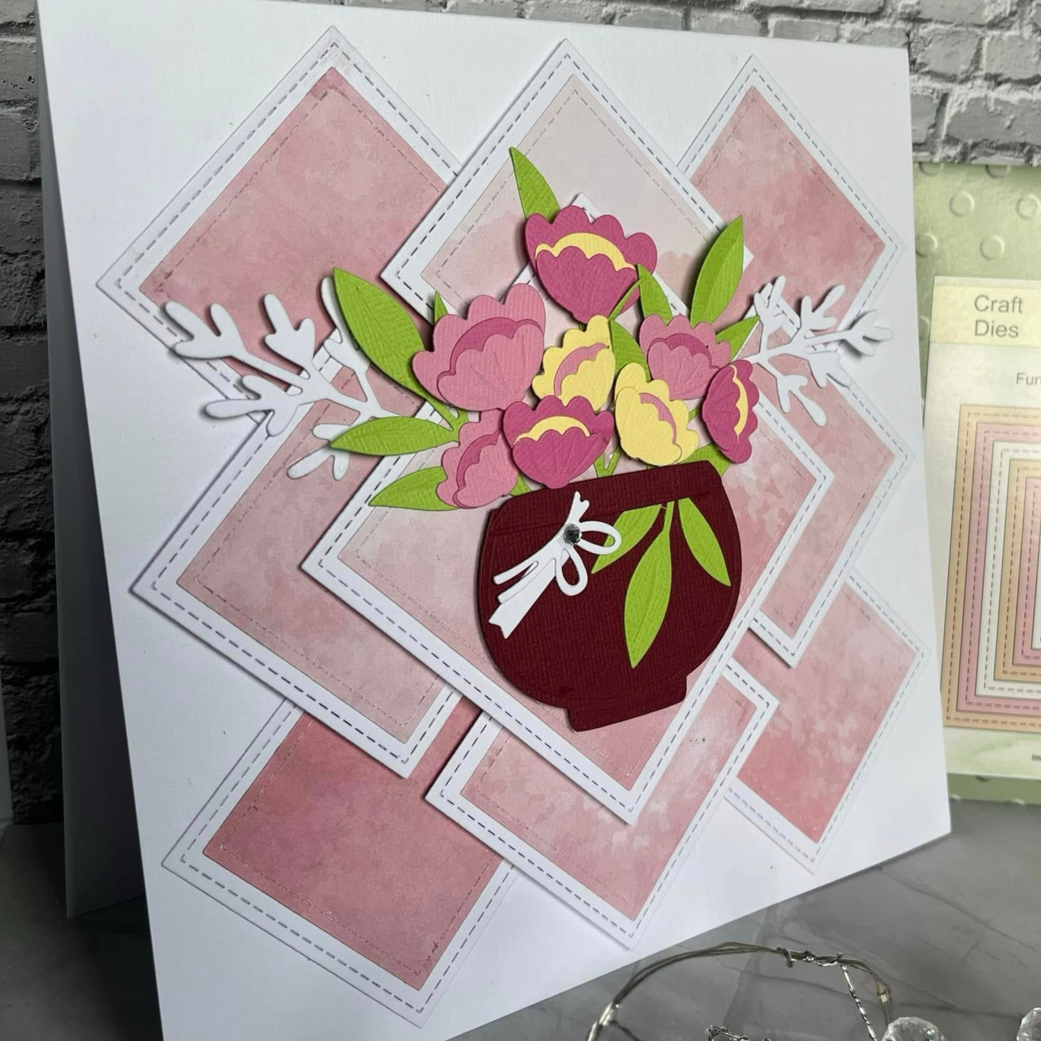 Lisa Horton Crafts Fundamentals Die Set - Nested Squares (7 Dies)