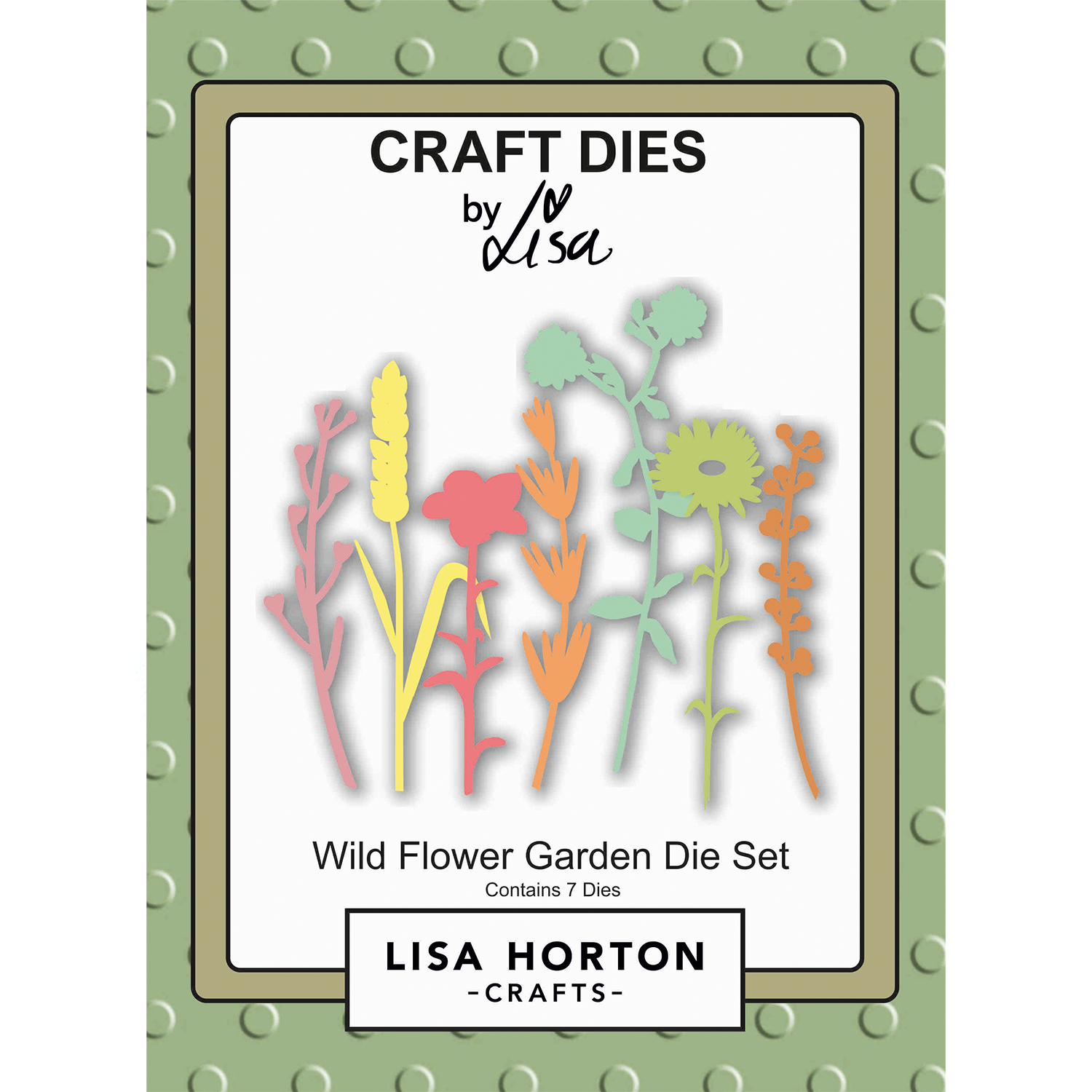 Lisa Horton Crafts Wild Flower Garden Die Set