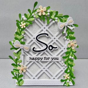 Spellbinders x Lisa Horton Crafts Decorative Lattice Dies
