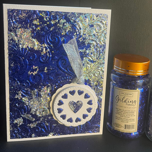 Lisa Horton Crafts Gilding Flakes - Electric Blue