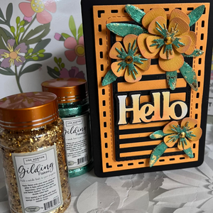 Gilding Flakes - Sea Green