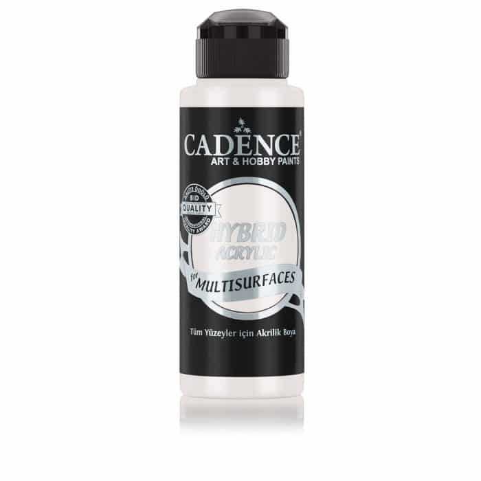 Cadence Hybrid Acrylic Multi-Surface Paint - White 120ml