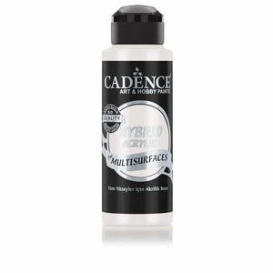 Cadence Hybrid Acrylic Multi-Surface Paint - White 120ml